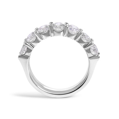 14K Gold 2.0 Cttw Diamond 7 Stone Band Ring