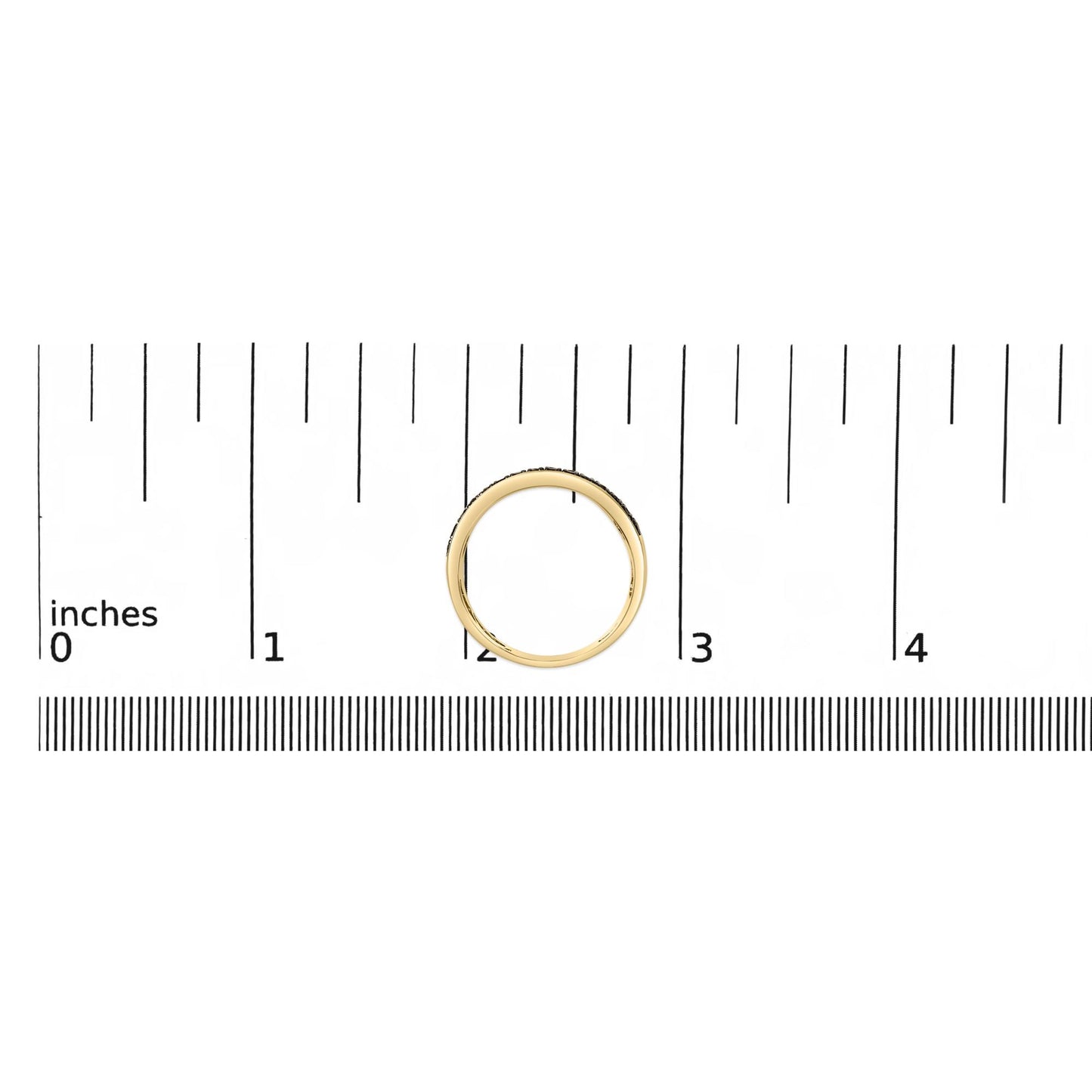 Men's 10K Yellow Gold 1.00 Cttw White and Black Diamond Cluster Ring