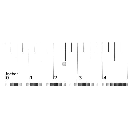 14K White Gold 1/4 Ctw Oval Lab-Grown Diamond Solitaire Stud Earrings