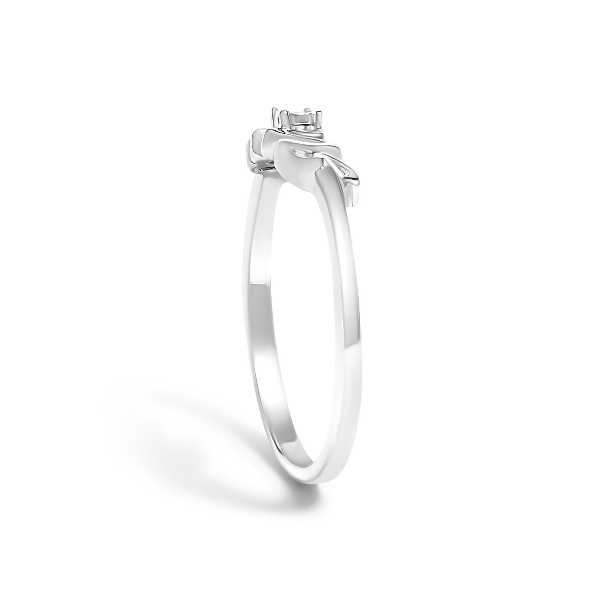 925 Sterling Silver Diamond Accent 