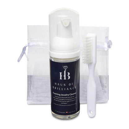 All Purpose Fine Jewelry Cleaner Liquid with Cleaning Brush 50mL