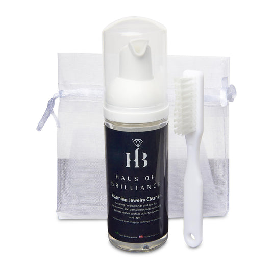 All Purpose Fine Jewelry Cleaner Liquid with Cleaning Brush 50mL