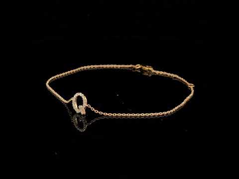 Rotating video showing the jewelry item
