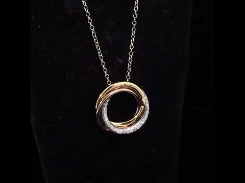 Rotating video showing the jewelry item