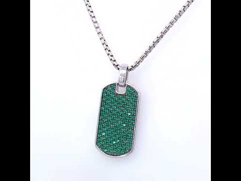 Rotating video showing the jewelry item