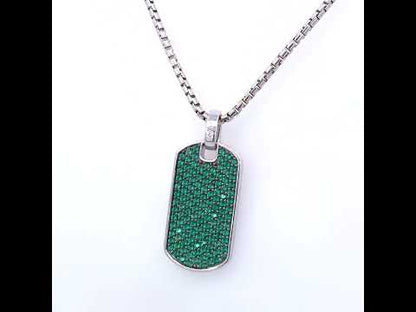 Rotating video showing the jewelry item