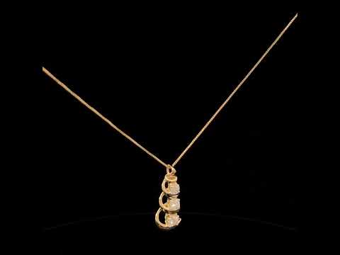 Rotating video showing the jewelry item