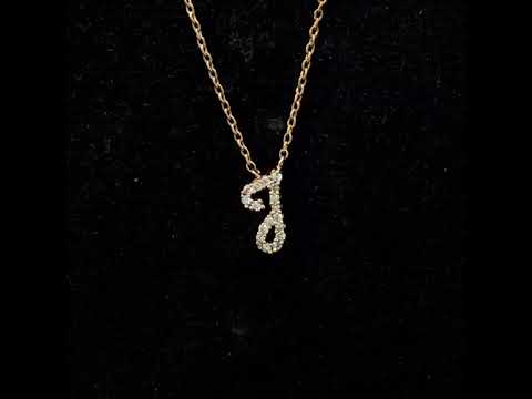 Rotating video showing the jewelry item