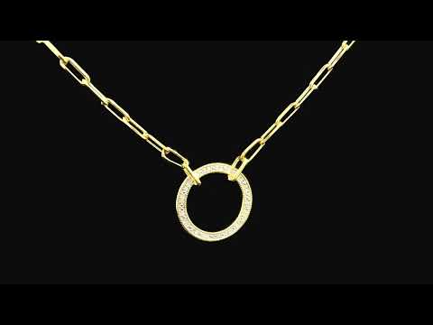Rotating video showing the jewelry item