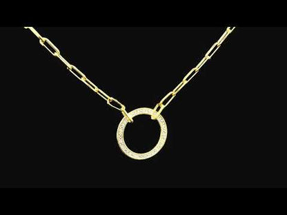 Rotating video showing the jewelry item