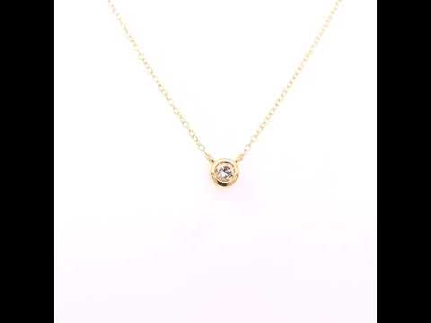 Rotating video showing the jewelry item