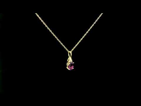 Rotating video showing the jewelry item