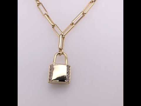 Rotating video showing the jewelry item