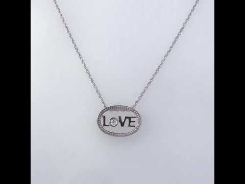 Rotating video showing the jewelry item