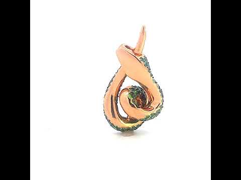 Rotating video showing the jewelry item