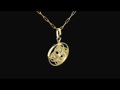 Rotating video showing the jewelry item