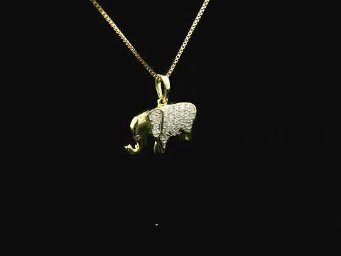 Rotating video showing the jewelry item
