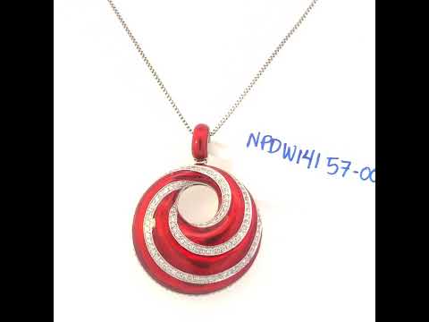 Rotating video showing the jewelry item