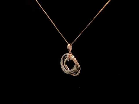 Rotating video showing the jewelry item