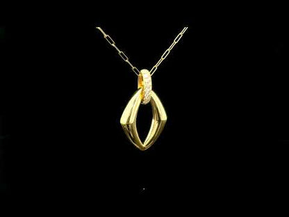 Rotating video showing the jewelry item