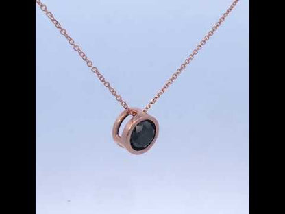Rotating video showing the jewelry item