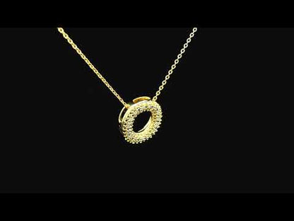 Rotating video showing the jewelry item