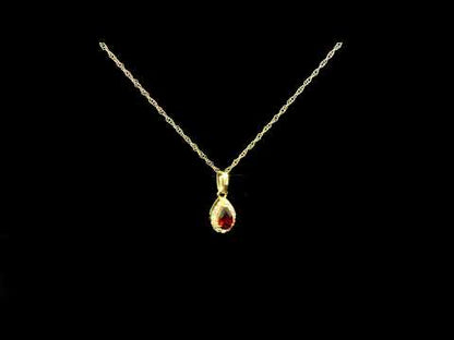 Rotating video showing the jewelry item