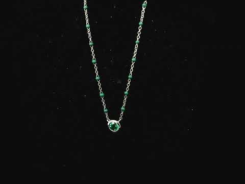 Rotating video showing the jewelry item