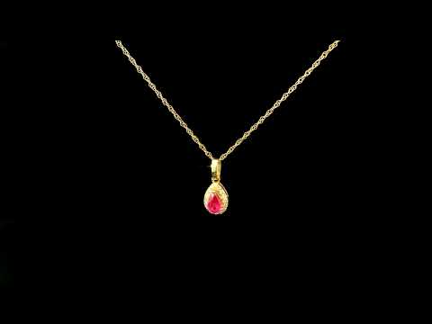 Rotating video showing the jewelry item
