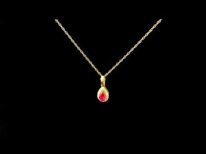 Rotating video showing the jewelry item