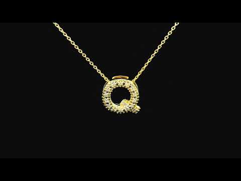 Rotating video showing the jewelry item
