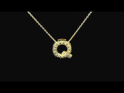 Rotating video showing the jewelry item