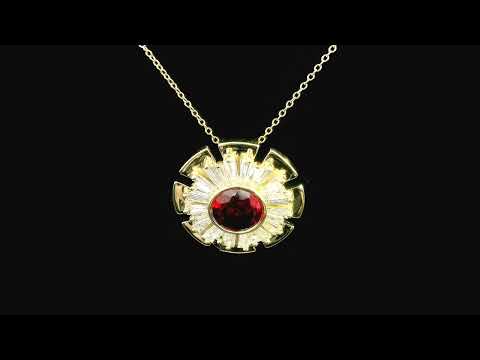 Rotating video showing the jewelry item