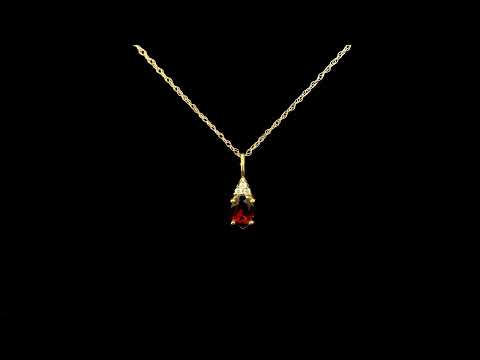 Rotating video showing the jewelry item