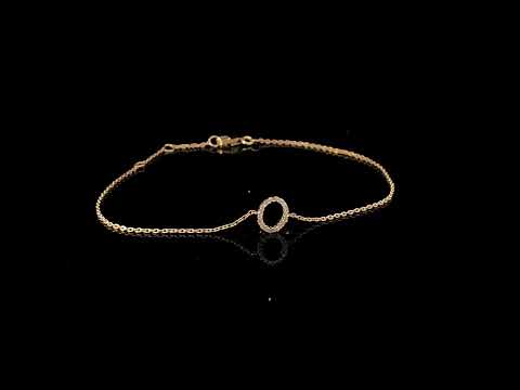 Rotating video showing the jewelry item