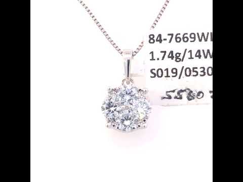 Rotating video showing the jewelry item