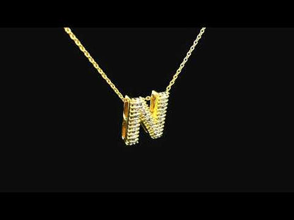 Rotating video showing the jewelry item