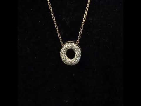 Rotating video showing the jewelry item