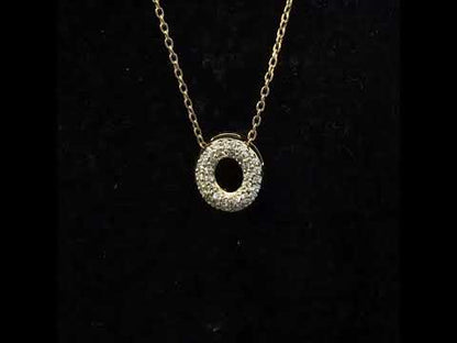 Rotating video showing the jewelry item