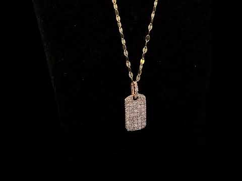 Rotating video showing the jewelry item