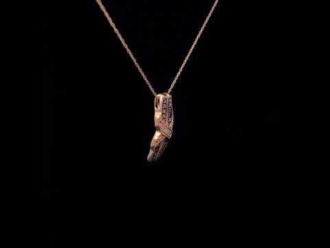 Rotating video showing the jewelry item