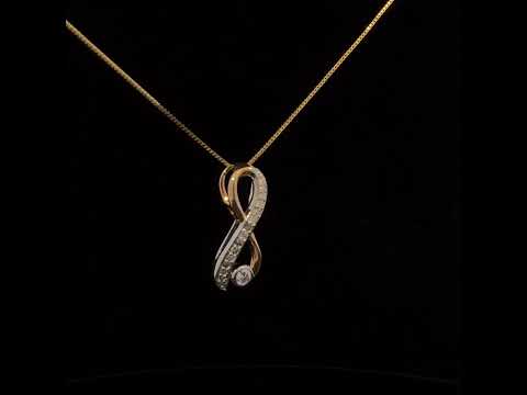 Rotating video showing the jewelry item