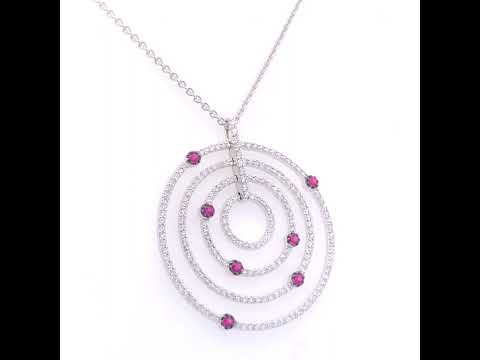 Rotating video showing the jewelry item