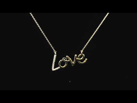 Rotating video showing the jewelry item